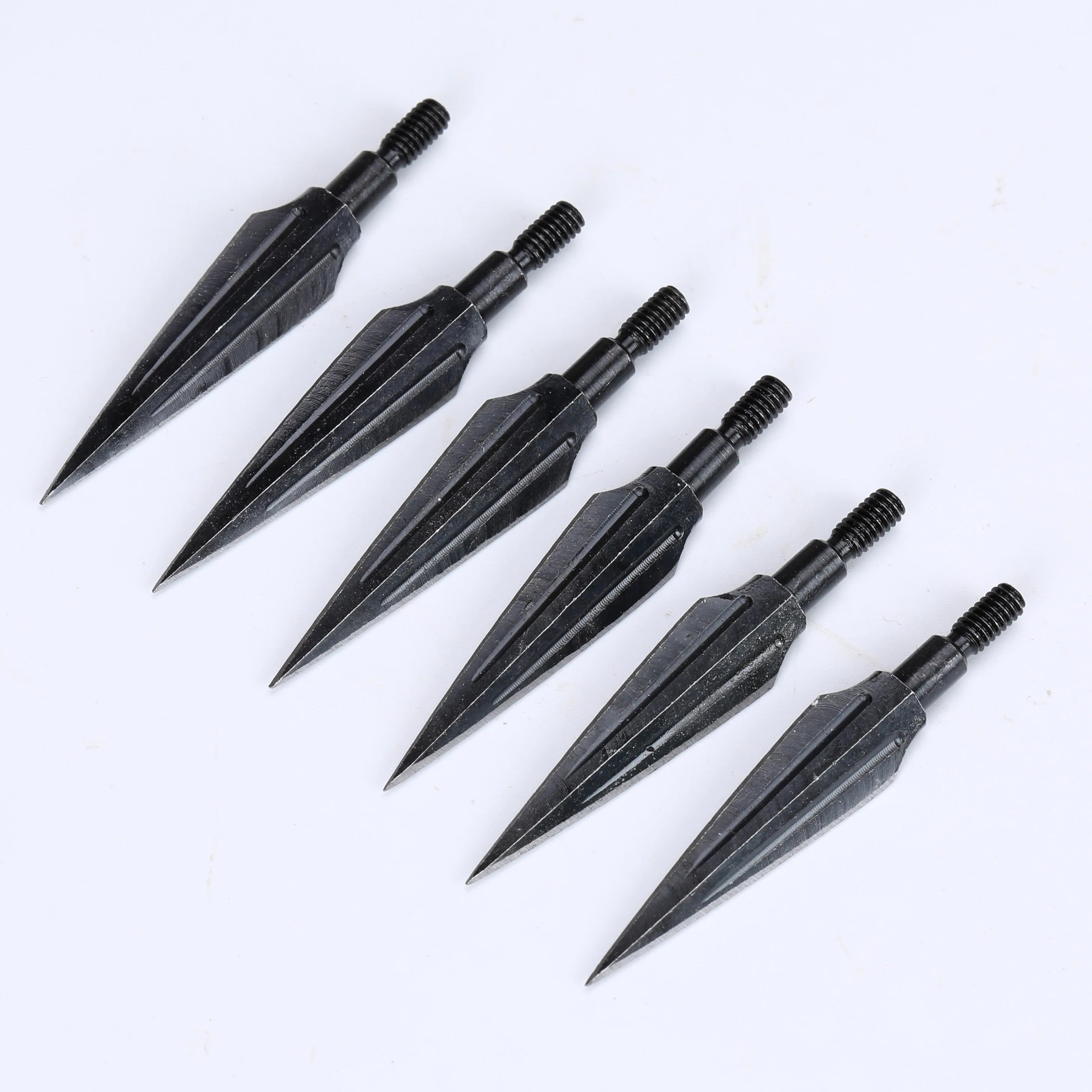 125/150gn High Carbon Steel Arrow Broadheads – 3/6/12pcs