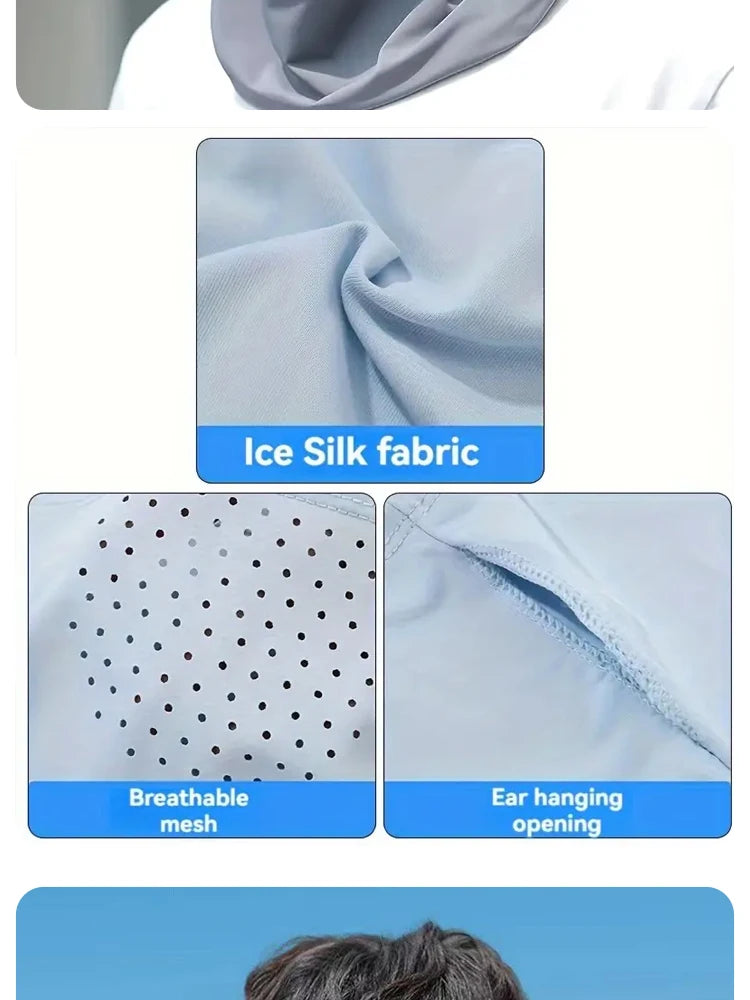 UV Protection Scarf Face Mask for Women