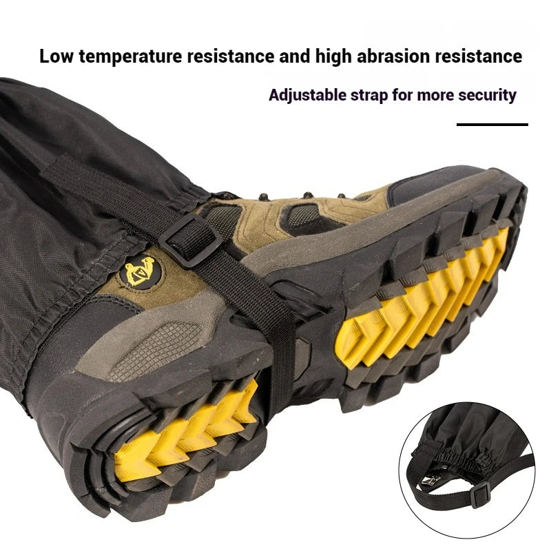 Waterproof Outdoor Leg Gaiters – Hiking & Ski Protection