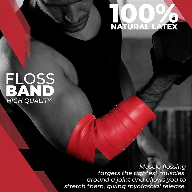 Floss Bands for Muscle Recovery & Compression Training