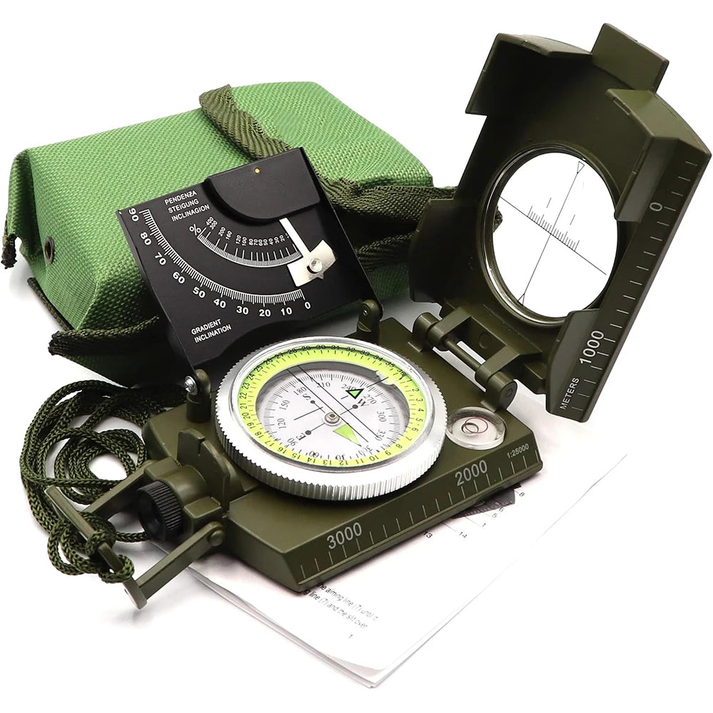 High Precision Waterproof Military Survival Compass
