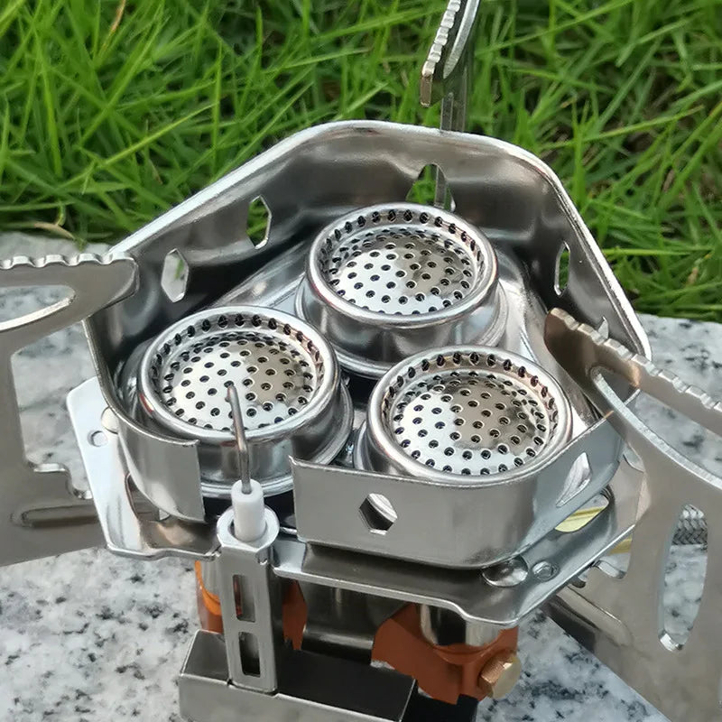 TARKA 3-Head Folding Gas Stove