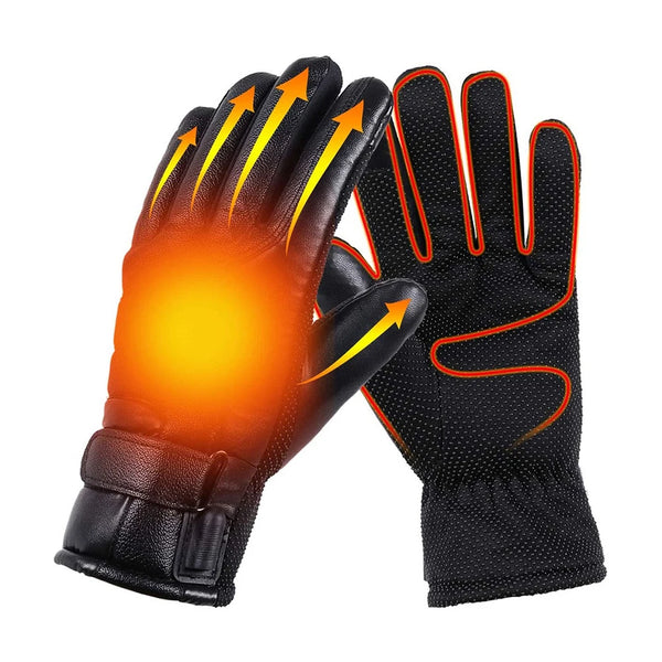 12V Heated Motorcycle Gloves – Waterproof Thermal Winter Gloves