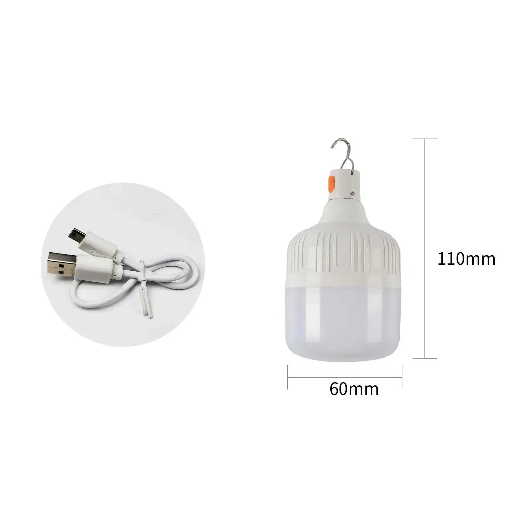 60W USB Rechargeable LED Lantern