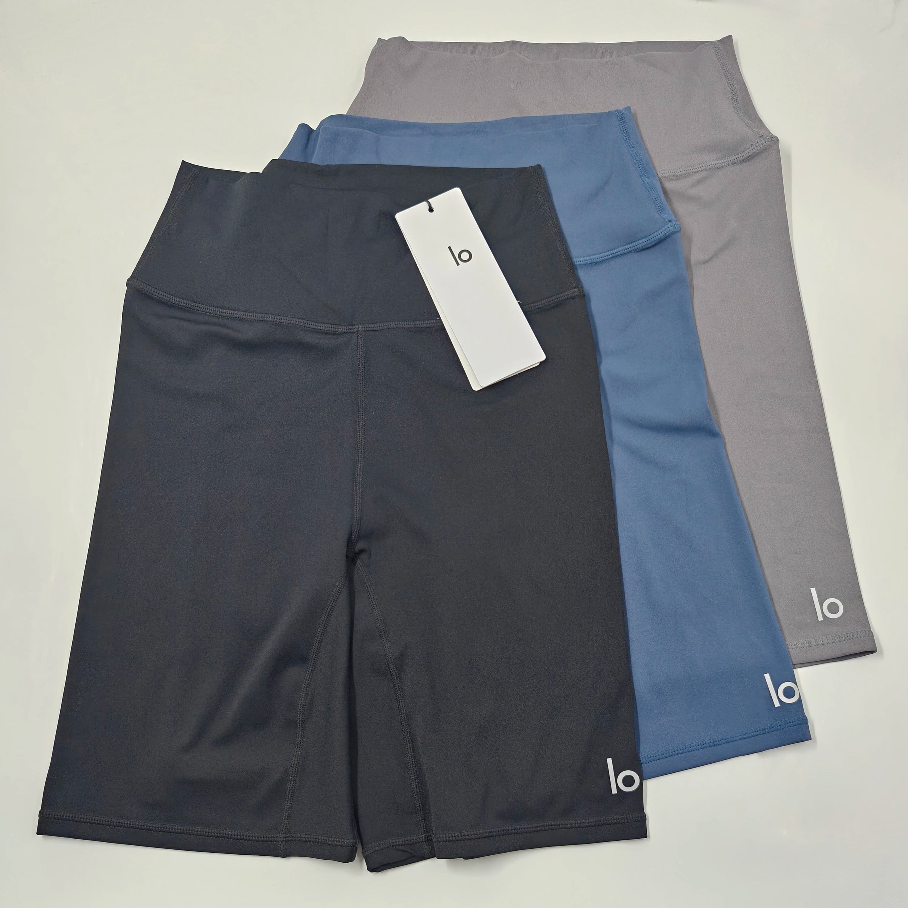 High-Waist 5-Inch Yoga Shorts – Slimming Athletic Fit