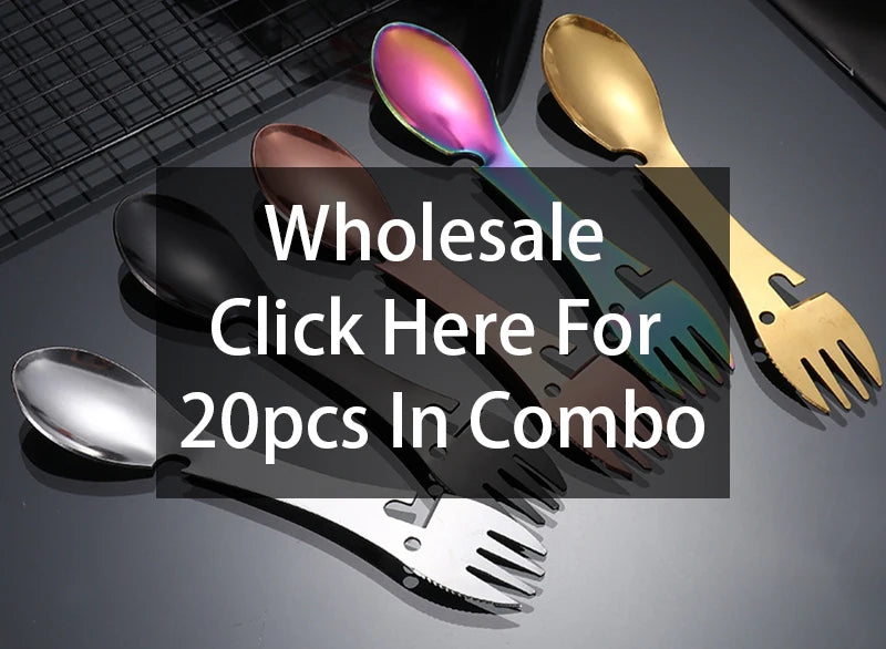 5-in-1 Multi-Functional Outdoor Survival Tool