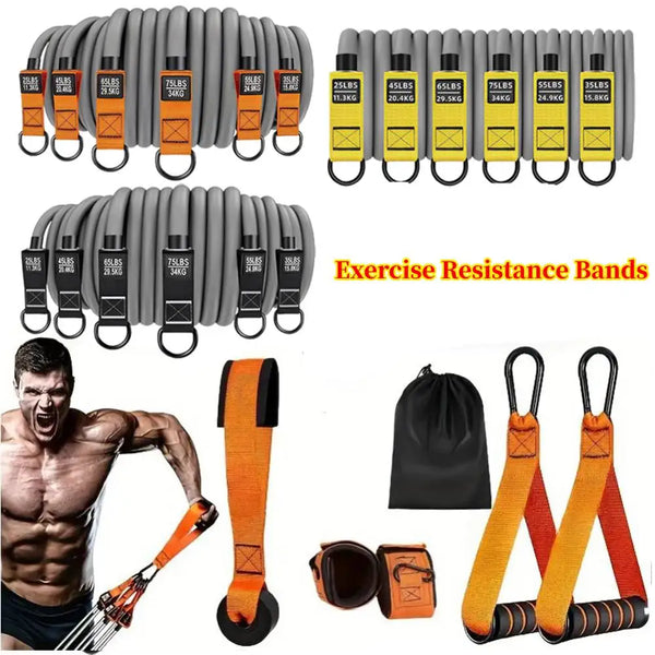 Heavy Duty Resistance Bands Set with Handles