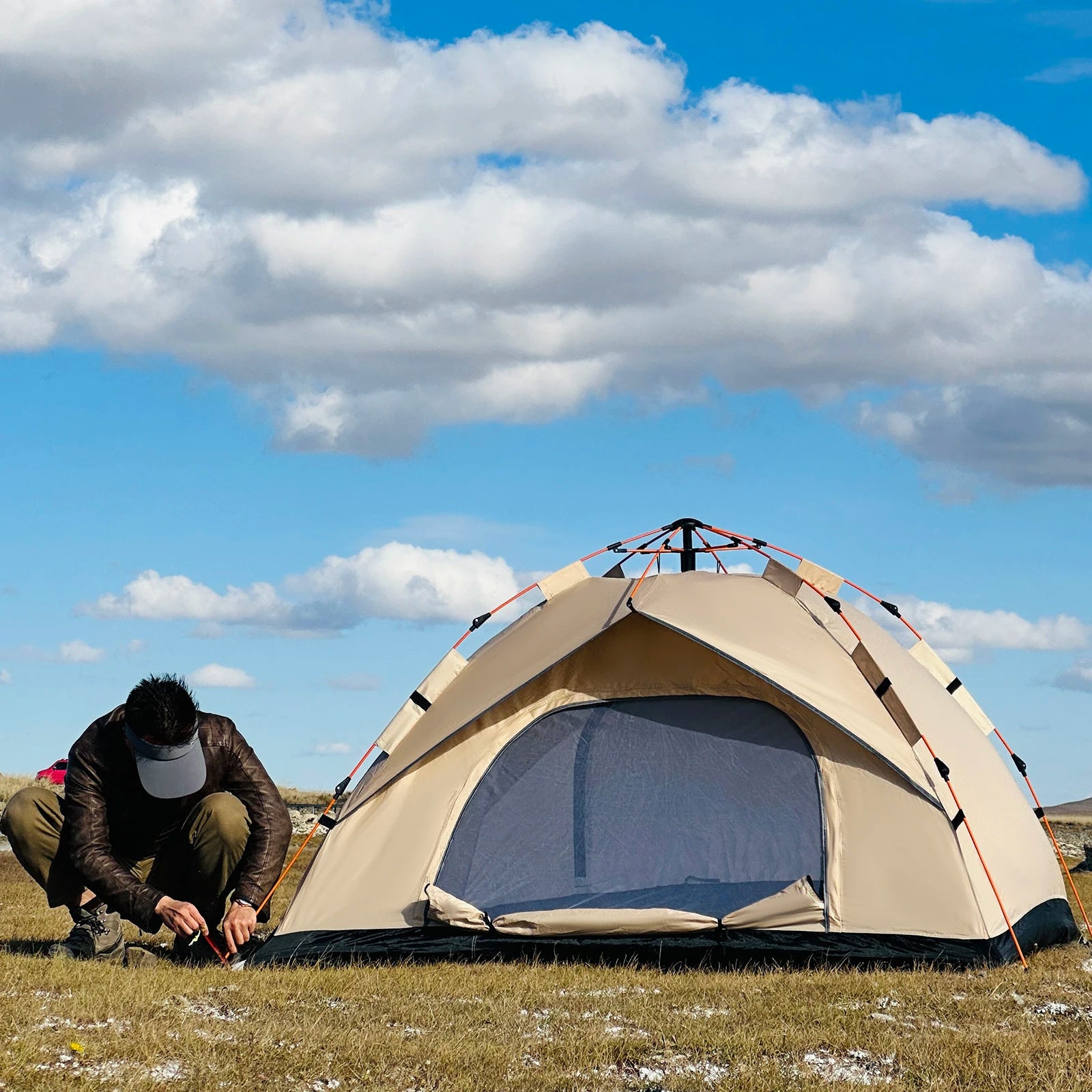 Automatic Quick-Open 4-Person Outdoor Tent