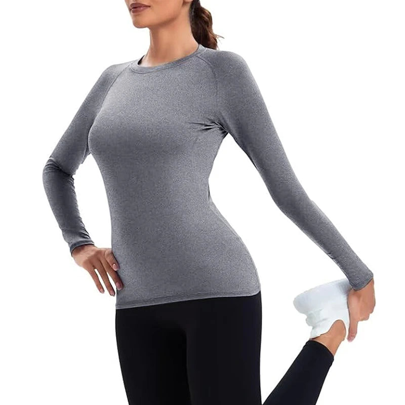 Women’s Compression Long Sleeve Workout Shirt