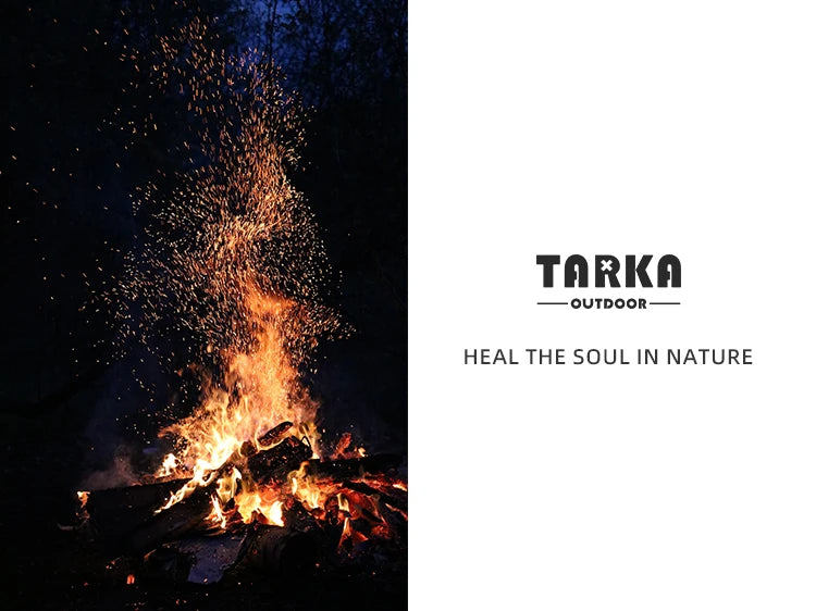 TARKA 3-Head Folding Gas Stove