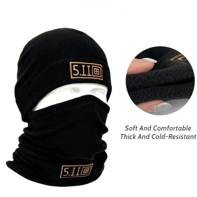 Tactical Fleece Hat & Scarf Set