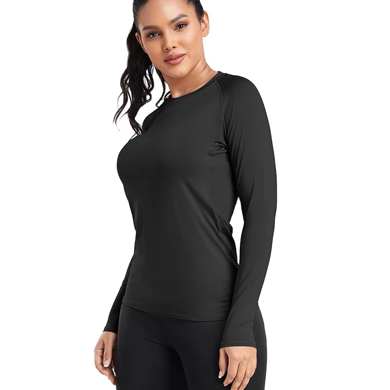 Women’s Compression Long Sleeve Workout Shirt