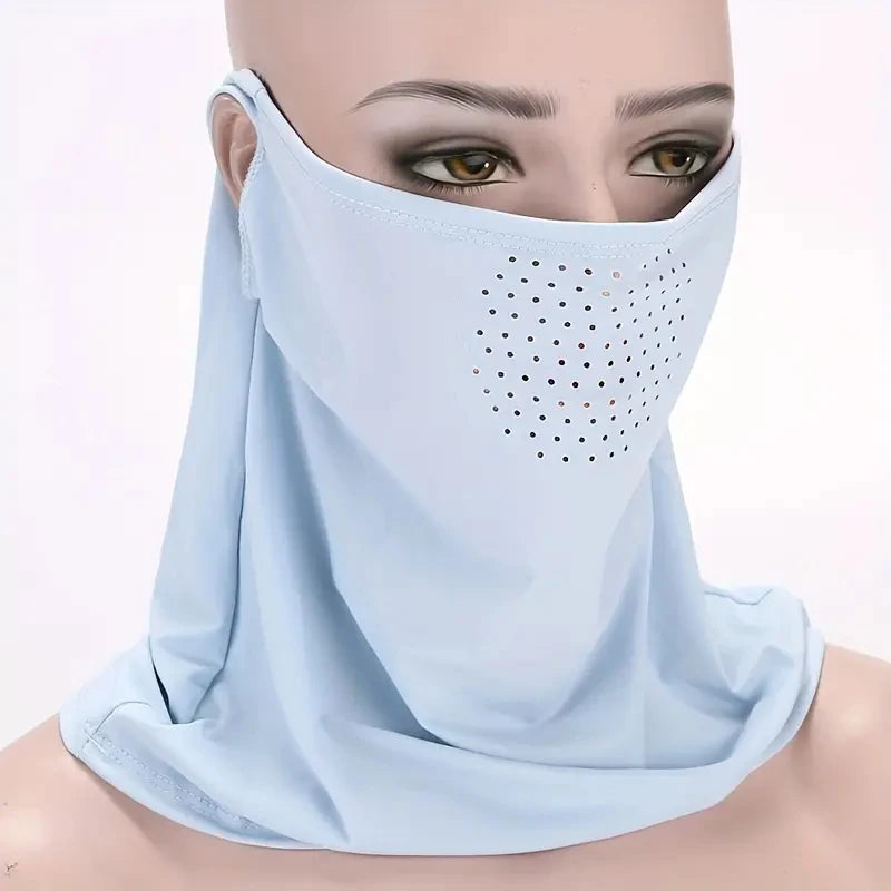 UV Protection Scarf Face Mask for Women
