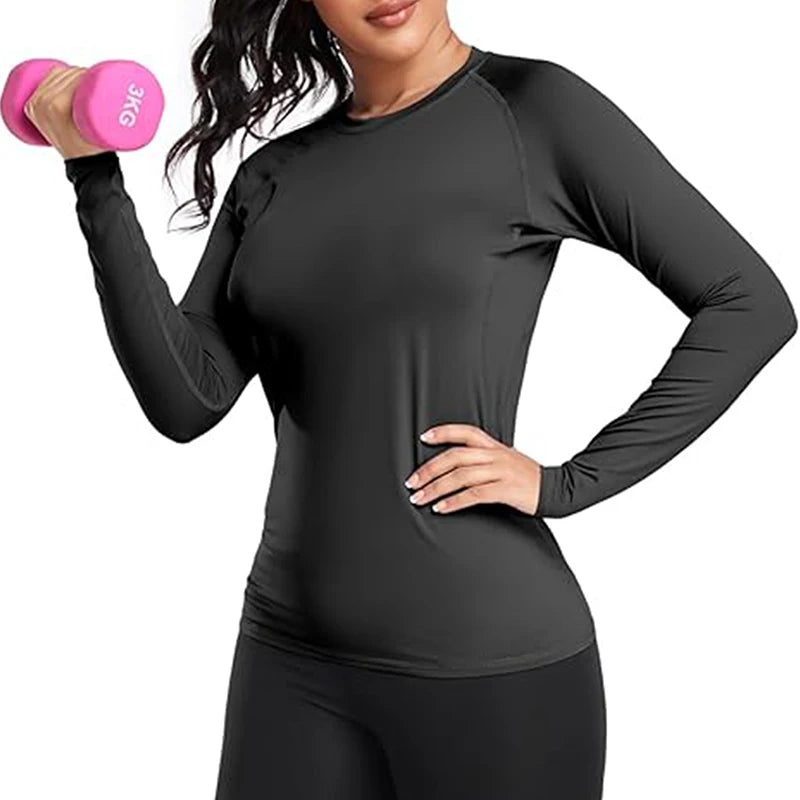 Women’s Compression Long Sleeve Workout Shirt