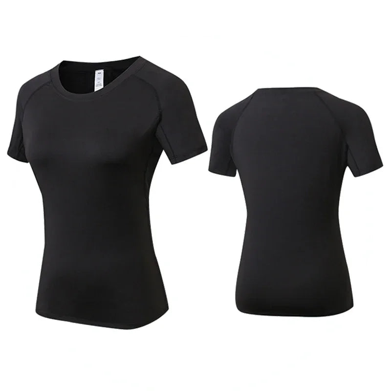 Women’s Short Sleeve Compression Workout Shirt