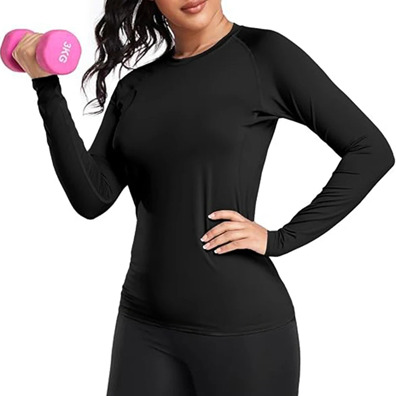 Women’s Compression Long Sleeve Workout Shirt