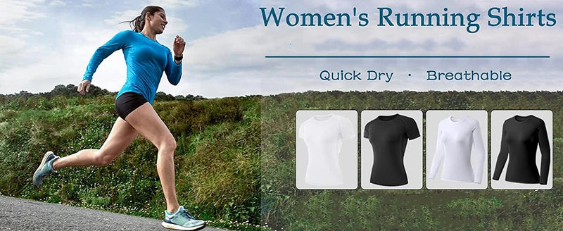 Women’s Compression Long Sleeve Workout Shirt