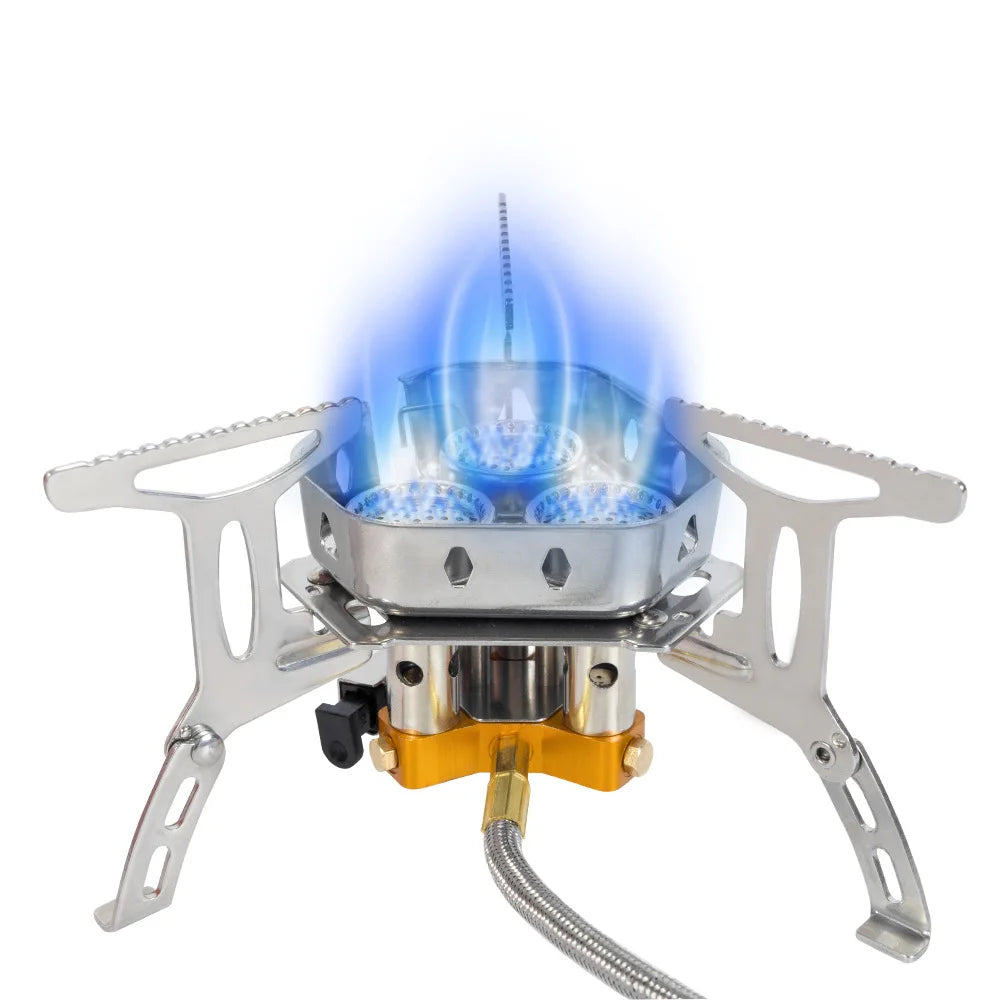 TARKA 3-Head Folding Gas Stove