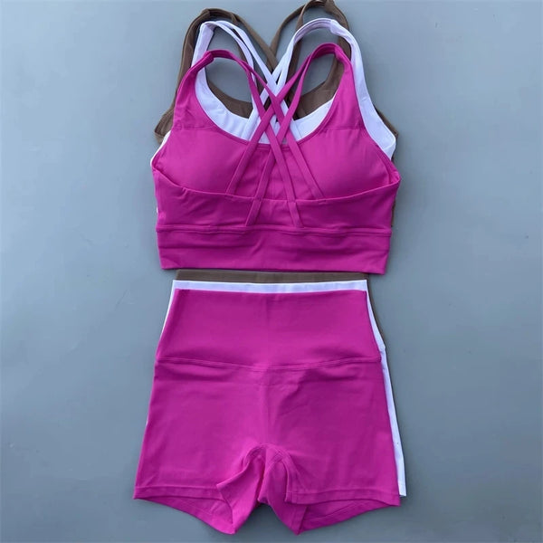 Women’s Solid Color Yoga Set