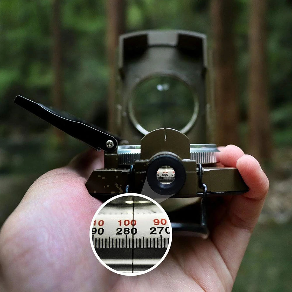 High Precision Waterproof Military Survival Compass
