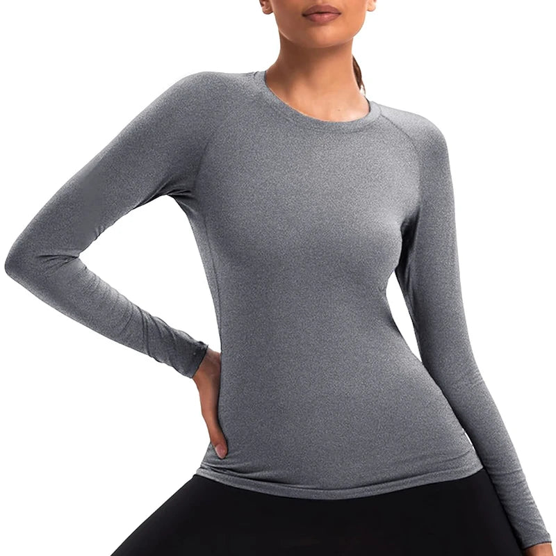 Women’s Compression Long Sleeve Workout Shirt