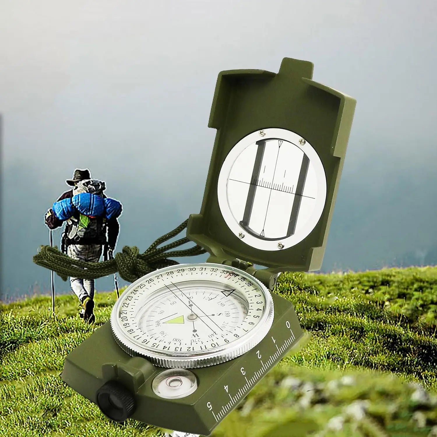 High Precision Waterproof Military Survival Compass