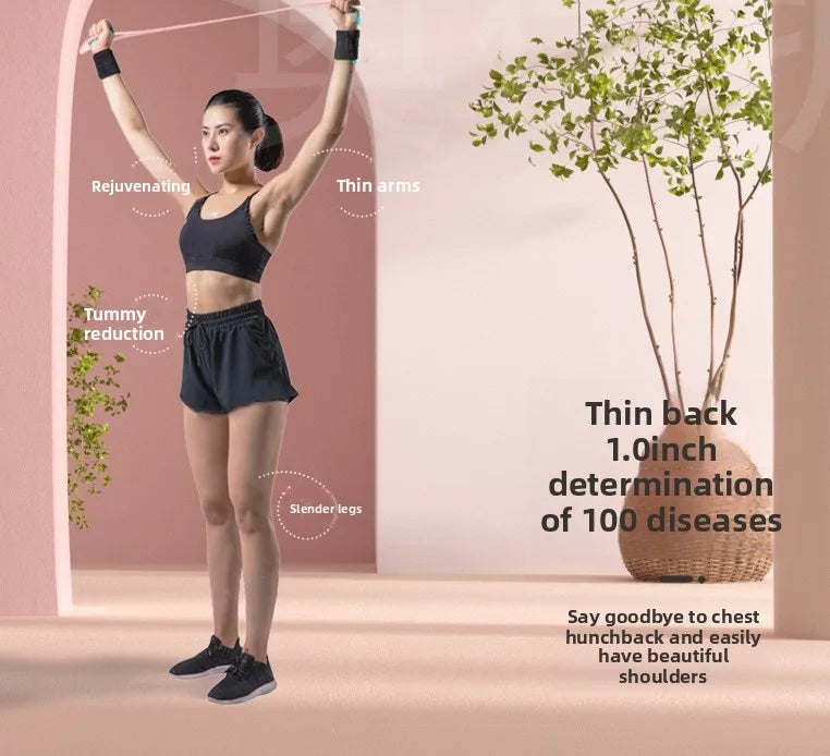 8-Word Pull-Up Device – Elastic Back Trainer for Women