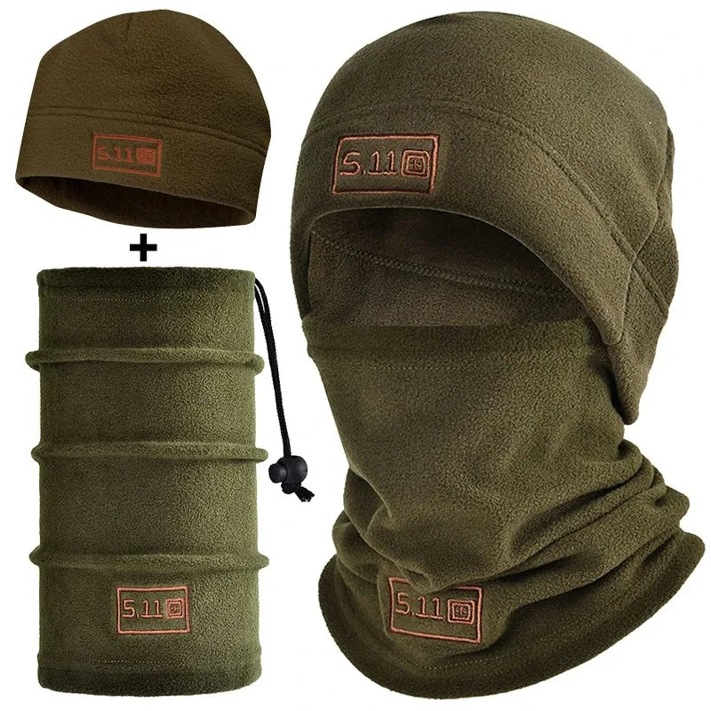 Tactical Fleece Hat & Scarf Set