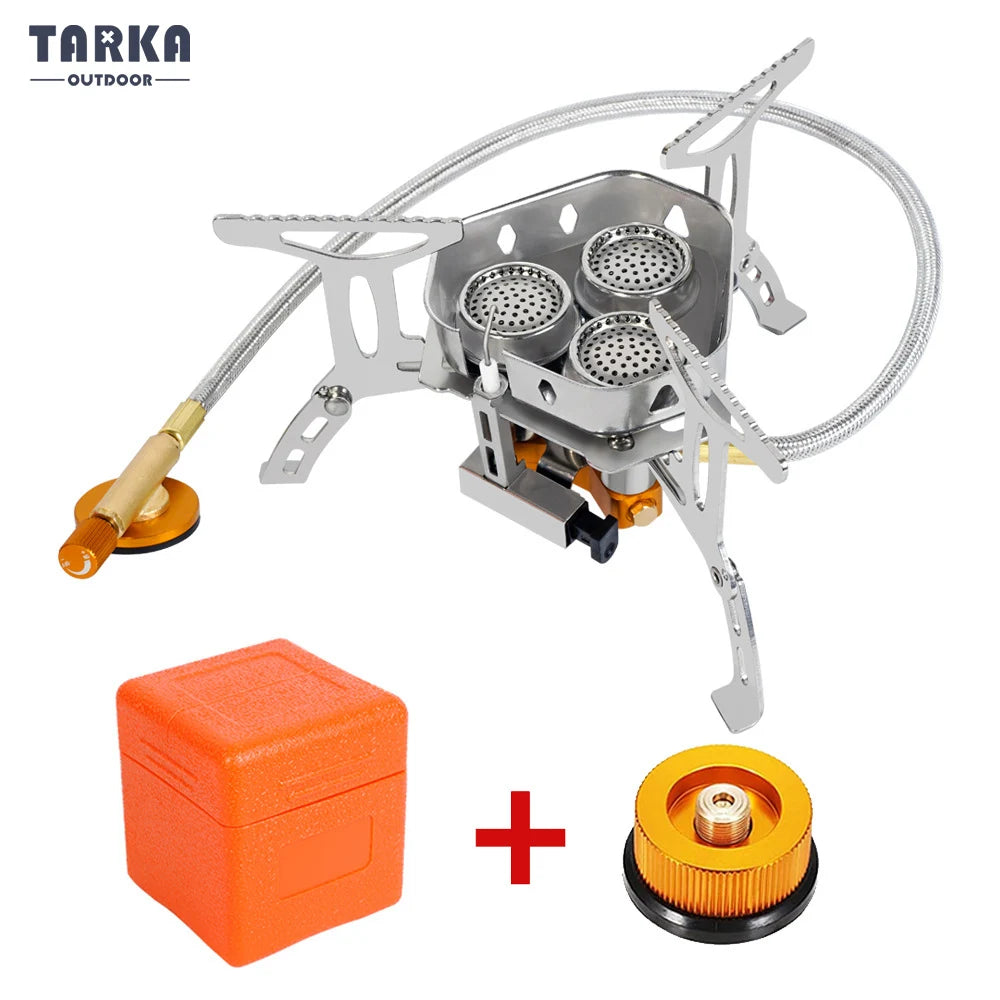 TARKA 3-Head Folding Gas Stove