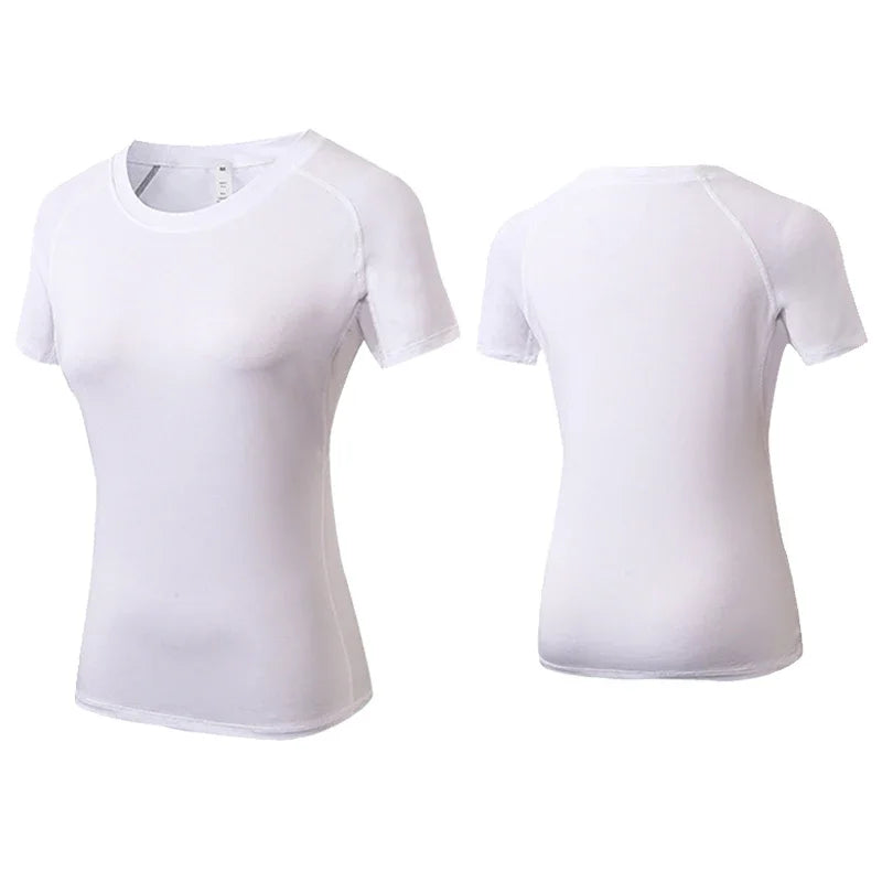 Women’s Short Sleeve Compression Workout Shirt