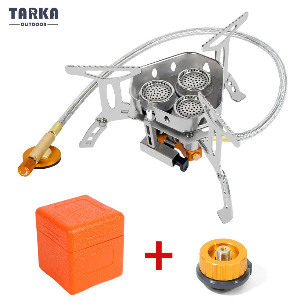 TARKA 3-Head Folding Gas Stove