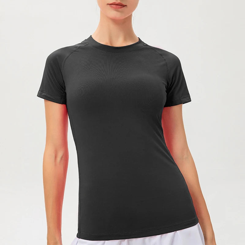 Women’s Short Sleeve Compression Workout Shirt