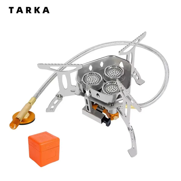 TARKA 3-Head Folding Gas Stove