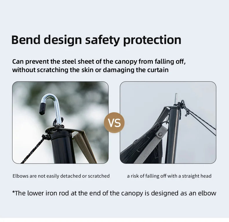 MOBI GARDEN Camping Black Coating Tarp