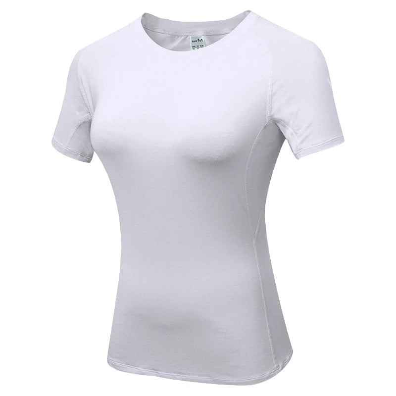 Women’s Short Sleeve Compression Workout Shirt