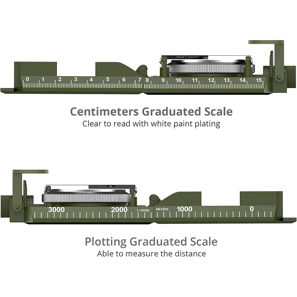 High Precision Waterproof Military Survival Compass