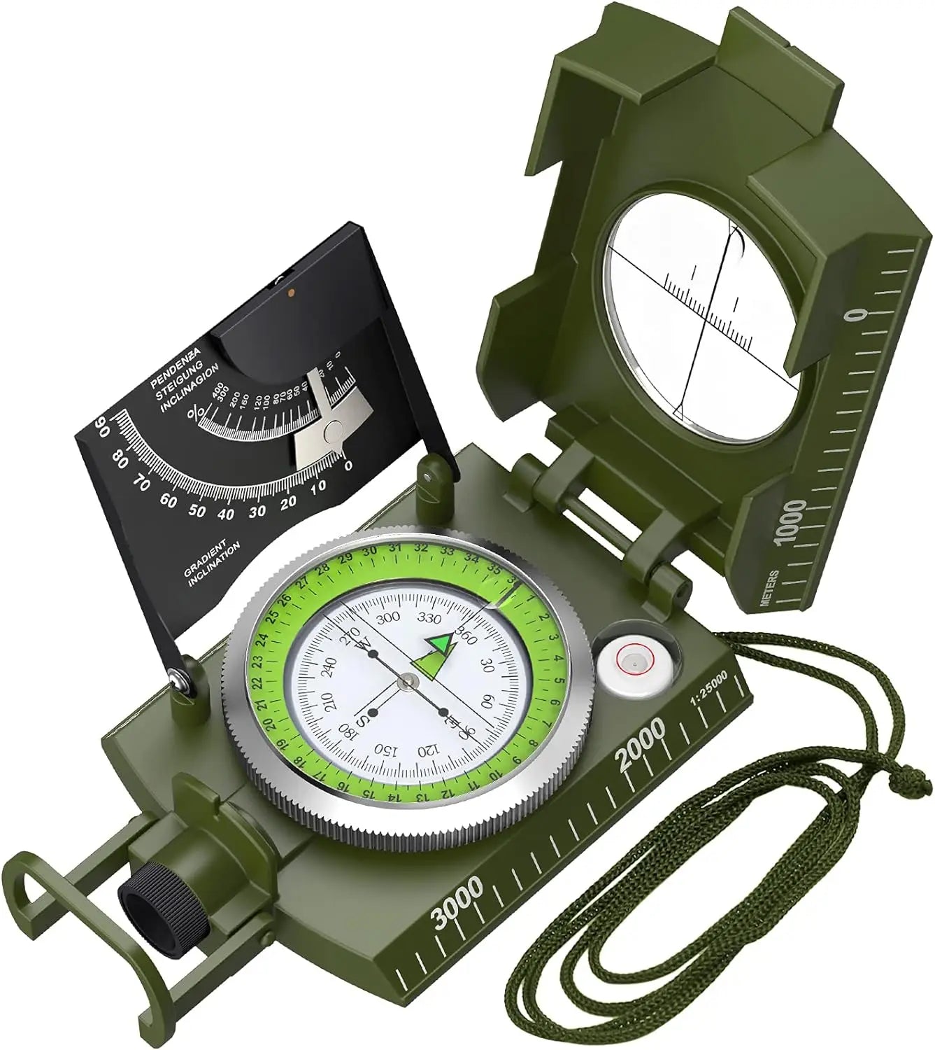 High Precision Waterproof Military Survival Compass