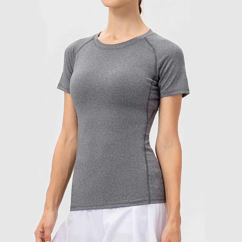 Women’s Short Sleeve Compression Workout Shirt